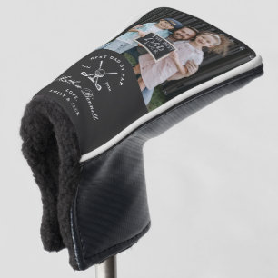 Modern Classic Best Dad By Par Golf Photo Head Cover