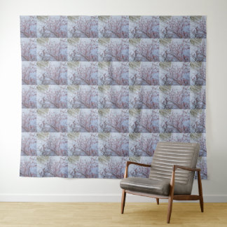 Modern Classic Flower Pattern Tapestry
