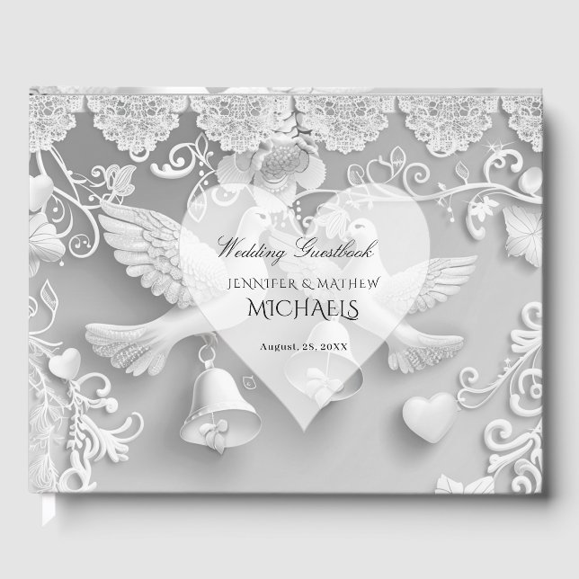 Modern Classic  Guest Book (Front)