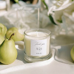 Modern Classic Monogram Thank You Wedding Sticker<br><div class="desc">A modern classic wedding favor sticker featuring elegant “Thank You” script, an editable monogram, and customizable wedding date. Perfect for sealing favor bags, welcome gifts, envelopes, and adding a refined personalized touch to your celebration. Easily customize the initials, text, and date to match your wedding style. Part of the "RHEA"...</div>