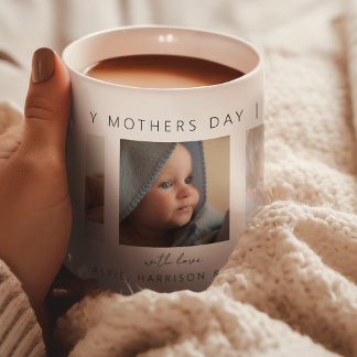 Modern Classic Photo Collage Coffee Mug