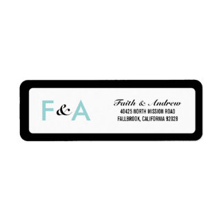 Modern Classic Return Address Labels