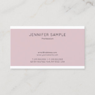 Modern Clean Design Template Elegant Beautiful Business Card