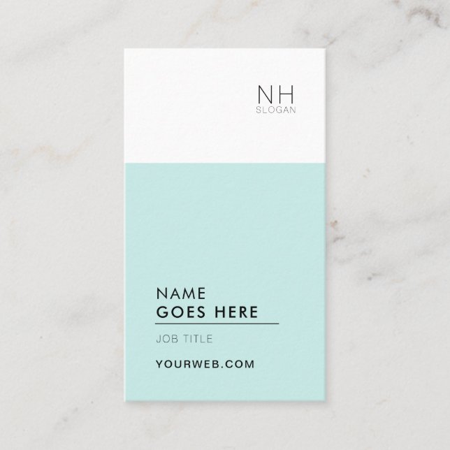 Modern Clean Multipurpose Vertical Business Card (Front)