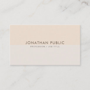 Modern Clean Template Elegant Colours Professional Business Card