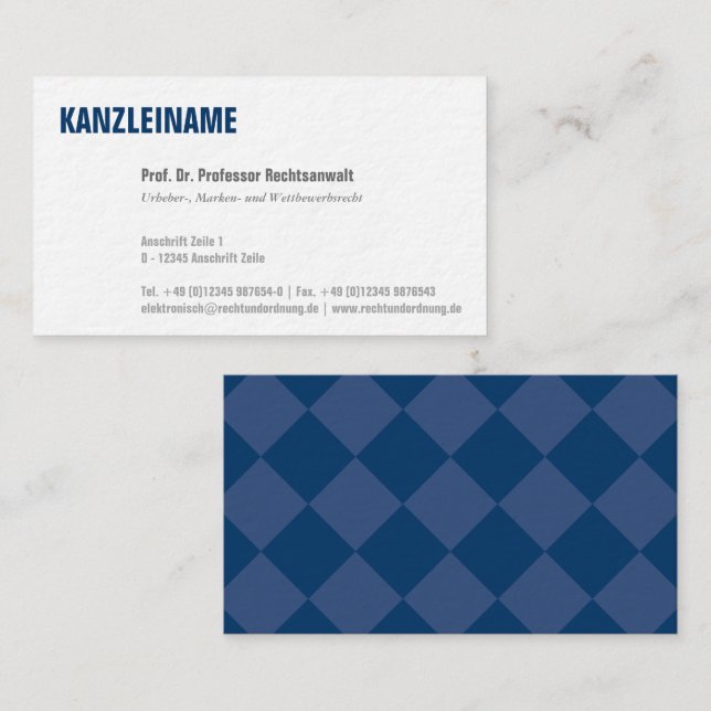 Modern clear professional use  business card (Front/Back)