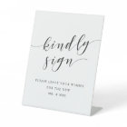Modern Clligraphy Wedding Guest Book
