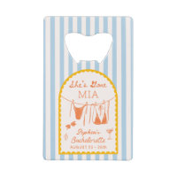 Modern Coastal Bachelorette Party Bottle Opener