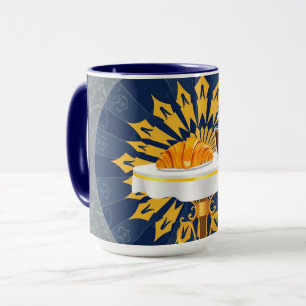 Modern Coffee Bar Deco Aesthetic Personalised Mug