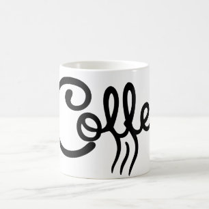 Modern Coffee Script Mug - Unique Groomsmen