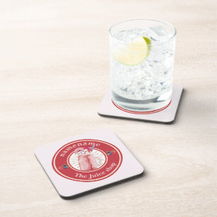 Modern Cold Smoothies fruit  Juice shop staff name Coaster
