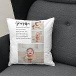 Modern Collage Best Grandpa Ever Beauty Gift Cushion<br><div class="desc">A modern collage "Best Grandpa Ever" gift is a creative and personalised way to show your appreciation and love for your grandfather. This type of gift typically involves using digital technology to compile a collection of photos and images that showcase special moments and memories you have shared with your grandpa....</div>