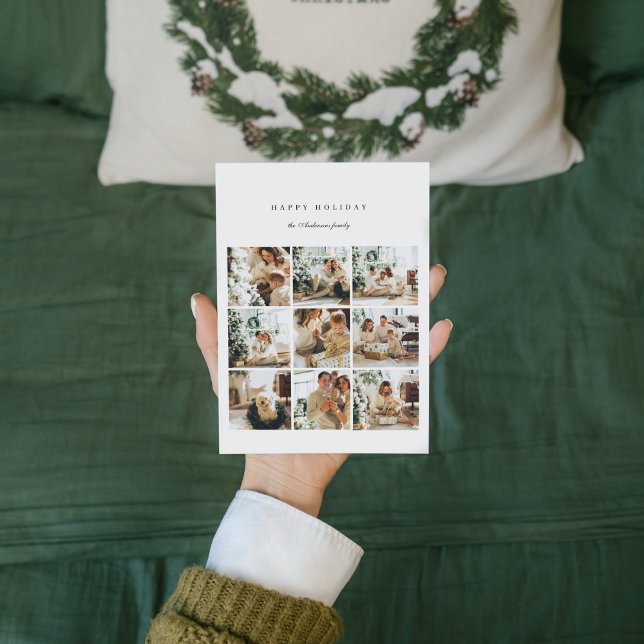 Modern Collage Family Photo | Happy Holiday (Creator Uploaded)