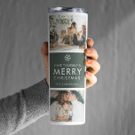 Modern Collage “Merry Christmas” Multi Photo Thermal Tumbler<br><div class="desc">Sip in style this season with our Modern Collage “Merry Christmas” Multi Photo Travel Mug, designed to bring a personal touch to your daily coffee moments. Featuring a clean collage layout with your favorite family photos and a classic holiday greeting — Have Yourself a Merry Christmas — this mug combines...</div>