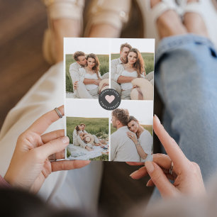 Modern Collage Personalised Family Photo Gift