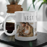Modern Collage Photo & Best Family Ever Best Gift Coffee Mug<br><div class="desc">Introducing the Modern Collage Photo & Best Family Ever Text Gift, a unique and personalised way to celebrate the love and joy of your family. This special gift combines the beauty of a custom photo collage with a heartfelt message to create a memorable keepsake that will be treasured for years...</div>