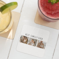 Modern Collage Photo & Best Family Ever Best Gift