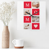 Modern Collage Photo & Best Mum Ever Gift