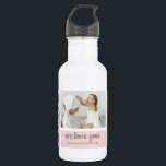 Modern Collage Photo Best Mum Ever Pink Gift 532 Ml Water Bottle<br><div class="desc">This "Best Mum Ever" collage photo is the ideal gift for any occasion, whether it's Mother's Day, a birthday, or just a special way to say "I love you." With its chic design and heartfelt sentiment, it's sure to become a cherished keepsake that your mum will treasure for a lifetime....</div>