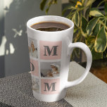 Modern Collage Photo Best Mum Ever Pink Gift Latte Mug<br><div class="desc">This "Best Mum Ever" collage photo is the ideal gift for any occasion, whether it's Mother's Day, a birthday, or just a special way to say "I love you." With its chic design and heartfelt sentiment, it's sure to become a cherished keepsake that your mum will treasure for a lifetime....</div>