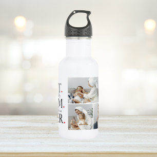 Modern Collage Photo Best Mum Happy Mothers Day 532 Ml Water Bottle