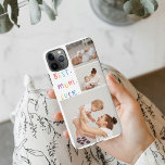 Modern Collage Photo & Colourful Best Mum Ever Gif iPhone 11Pro Max Case<br><div class="desc">A modern collage photo and colourful "Best Mum Ever" gift is a thoughtful and personalised present for any mother. The collage photo is a collection of various pictures that have been artfully arranged to form a cohesive and visually appealing composition. These photos may feature cherished memories, family members, and special...</div>