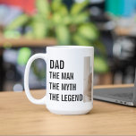 Modern Collage Photo | Dad Gift Coffee Mug<br><div class="desc">Modern collage photo gift can be one of the best Father's Day gifts that you can give your dad. It's a unique and personal way to show your appreciation and love for your dad,  while also allowing you to be creative and have fun with the gift.</div>