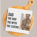 Modern Collage Photo | Dad Gift Tea Towel<br><div class="desc">Modern collage photo gift can be one of the best Father's Day gifts that you can give your dad. It's a unique and personal way to show your appreciation and love for your dad,  while also allowing you to be creative and have fun with the gift.</div>