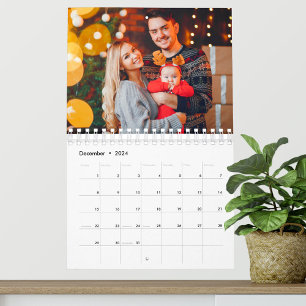 Modern Collage Photo Family 2026 Calendar