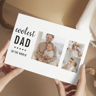 Modern Collage Photo Happy  Fathers Day Gift