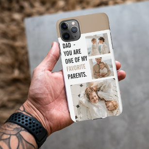 Modern Collage Photo & Happy Fathers Day Gift iPhone 11Pro Max Case