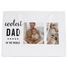 Modern Collage Photo Happy Fathers Day Gift
