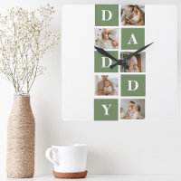 Modern Collage Photo & Happy Fathers Day Gift