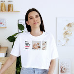 Modern Collage Photo & Happy Mothers Day Gift T-Shirt<br><div class="desc">Modern Collage Photo & Text Happy Mothers Day Gift. Best Personalised Gift For Mothers day,  Woman's day or Mum Birthday.  Surprise Mum With a Gift That’s As Amazing As She Is.</div>