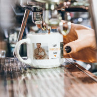 Modern Collage Photo & Happy Thanksgiving Dad