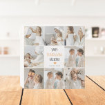 Modern Collage Photo Happy Thanksgiving Grandma Wooden Box Sign<br><div class="desc">Best Gift For Your Grandma,  Personalised Thanksgiving Collage Photo And Text With Autumn Colours. Happy Thanksgiving Grandma.</div>