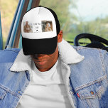 Modern Collage Photo & Love You Dad Gift Trucker Hat<br><div class="desc">A "Love You Dad" gift is a present that expresses your love and appreciation for your father. This can take many forms,  from sentimental keepsakes to practical items that he will use and enjoy.</div>