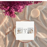 Modern Collage Photo Love You Mum Best Gift Napkin<br><div class="desc">If you're looking for a heartfelt and meaningful gift to show your love and appreciation for your mum, a modern collage photo could be a great choice. A modern collage photo is a unique and creative way to display your favourite memories with your mum. It typically involves combining several photos...</div>