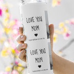 Modern Collage Photo Love You Mum Best Gift Thermal Tumbler<br><div class="desc">If you're looking for a heartfelt and meaningful gift to show your love and appreciation for your mum, a modern collage photo could be a great choice. A modern collage photo is a unique and creative way to display your favourite memories with your mum. It typically involves combining several photos...</div>