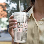 Modern Collage Photo & Pastel Pink Mummy Gift Acrylic Tumbler<br><div class="desc">This modern collage photo and pastel pink mummy gift is the perfect way to show appreciation to a special mother in your life. The gift features a beautifully crafted collage photo that combines multiple pictures in a modern and artistic way.To complement the photo, the gift is designed with a pastel...</div>