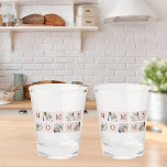 Modern Collage Photo & Pastel Pink Mummy Gift Shot Glass<br><div class="desc">This modern collage photo and pastel pink mummy gift is the perfect way to show appreciation to a special mother in your life. The gift features a beautifully crafted collage photo that combines multiple pictures in a modern and artistic way.To complement the photo, the gift is designed with a pastel...</div>