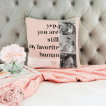 Modern Collage Photo & Romantic Lovely Quote Gift Cushion<br><div class="desc">Modern Collage Photo & Romantic Lovely Quote Gift</div>