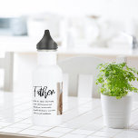 Modern Collage Photo With Father Best Quote Gift 532 Ml Water Bottle<br><div class="desc">A modern collage photo with a heartfelt quote about a father is the perfect gift to show your appreciation and love for your dad. This unique and personalised gift is a great way to showcase your favourite memories together and express your gratitude for all that he has done for you....</div>
