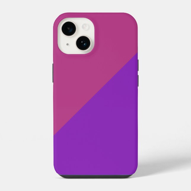 Modern Colorblock iPhone Case (Back)