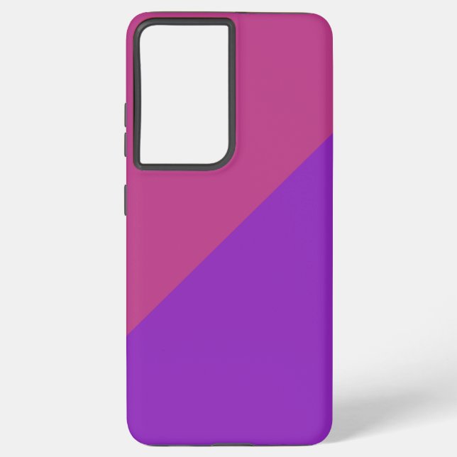 Modern Colorblock  Samsung Galaxy S21+ Case (Back)