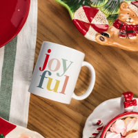 Modern Colorful Joyful Christmas Holiday Gift