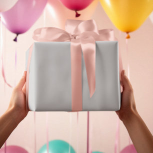 Modern Colors - Simple Gray Wrapping Paper Roll