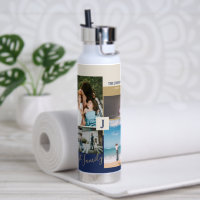 Modern Colour block Family Photo Collage Water Bot