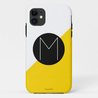 Modern Colour Block Monogram Iphone 5/5 Case