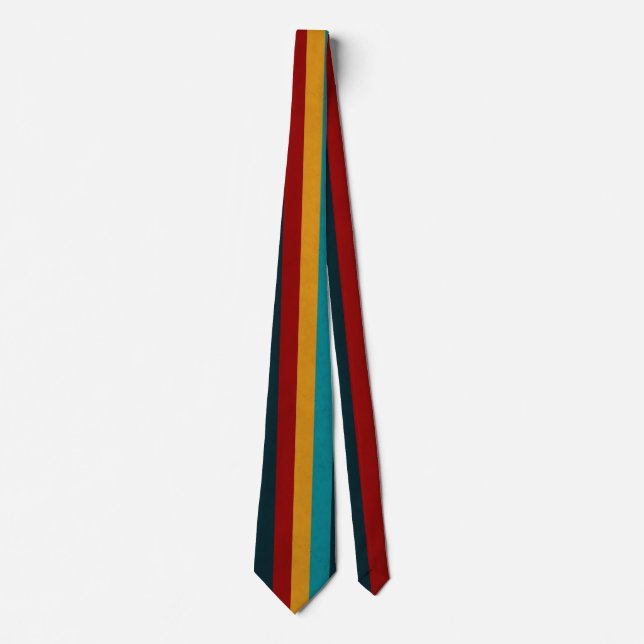 Modern Colour Block Tie (Front)